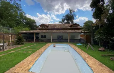 Casa -fazendinha - 4 dormitórios (3 suítes) acessibilidade, lazer, natureza, casa caseiro!
