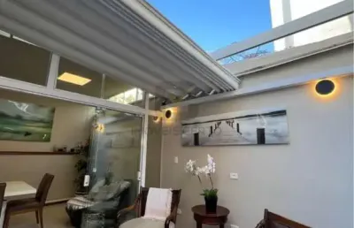 Casa mobiliada para locação em tamboré 4, 3 quartos (1 suíte), closet, varanda gourmet e excelente padrão de acabamento