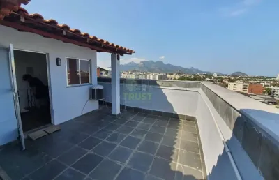 Cobertura para venda em rio de janeiro, taquara, 3 dormitórios, 1 suíte, 3 banheiros, 1 vaga