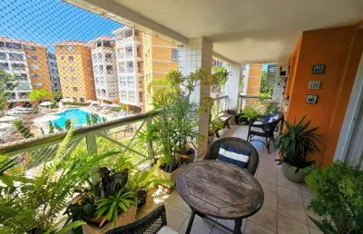 Apartamento para venda em rio de janeiro, barra da tijuca, 4 dormitórios, 1 suíte, 4 banheiros, 2 vagas