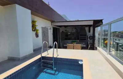 Apartamento para venda em rio de janeiro, recreio dos bandeirantes, 4 dormitórios, 4 suítes, 5 banheiros, 2 vagas