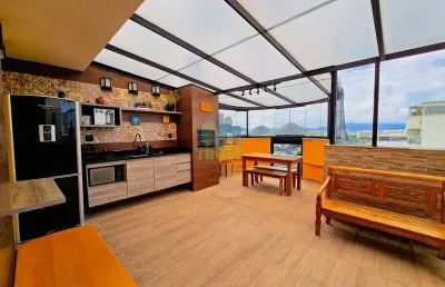 Cobertura para venda em rio de janeiro, recreio dos bandeirantes, 3 dormitórios, 1 suíte, 3 banheiros, 2 vagas