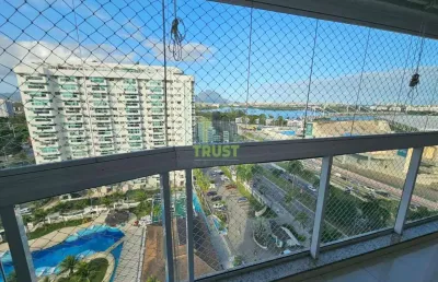 Apartamento para venda em rio de janeiro, barra olímpica, 3 dormitórios, 1 suíte, 3 banheiros, 2 vagas