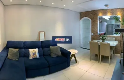 Casa térrea com 2 dormitórios a venda, 125m² - parque continental l - guarulhos/sp.