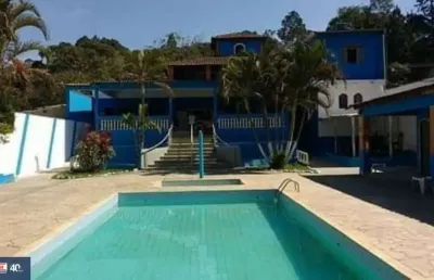 Chácara com 12 dormitórios sendo 7 suítes à venda,1260m² - agua azul - guarulhos/sp