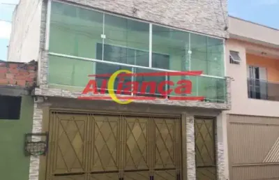 Sobrado com 3 dormitórios sendo 1 suite a venda, 125 m² jardim albertina - guarulhos - sp