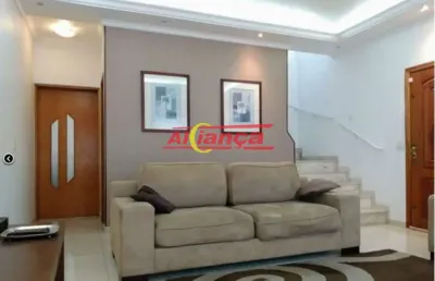 Sobrado com 3 quartos  e  1 suíte -  a venda, 270 m² jardim santa mena  - guarulhos/sp