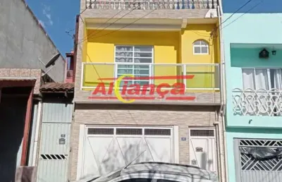 Sobrado com 4 dormitórios a venda, 106 m²  -cidade soberana guarulhos/sp