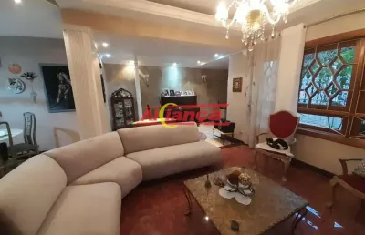 Sobrado com 3 dormitórios sendo um suíte a venda, 280 m²jardim santa clara - guarulhos - sp