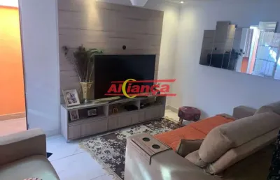 Sobrado com 3 dormitórios a venda,  jardim santa rita - guarulhos/sp