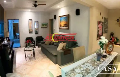 Casa à venda com 250m², 4 quartos e 2 vagas- jd city- guarulhos-sp.