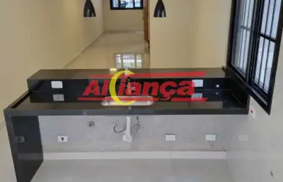 Sobrado a venda, 3 quartos e 4 banheiros, 170m² - pq. continental-gru.