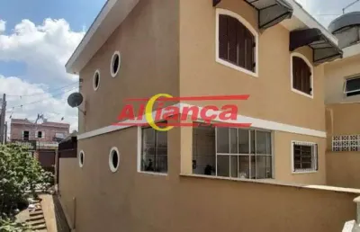 Sobrado com salão comercial à venda jd santa cecilia