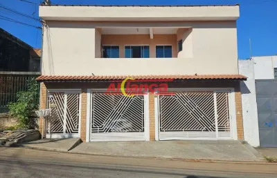 Sobrado no jardim silvestre, com 4 casa alugadas, área total construida de 372 m2