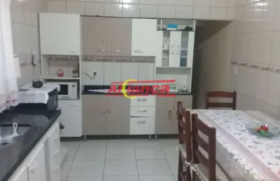 Sobrado com 3 dormitórios à venda, 125 m² - parque continental - guarulhos/sp