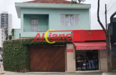 Sobrado à venda, 10 x 25 de terreno, vila augusta - guarulhos/sp