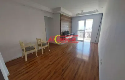 Apartamento com 3 dormitórios , e 1 sendo suite, com 2 vagas fixas, para venda com 70m² - picanço -