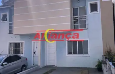 Sobrado em condominio fechado com 3 quartos, 83 m² - centro - guarulhos - sp