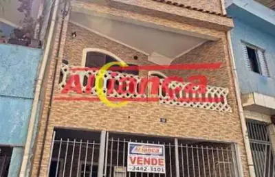 Sobrado à venda com 3 andares, 200 m² no cabuçu em guarulhos-sp
