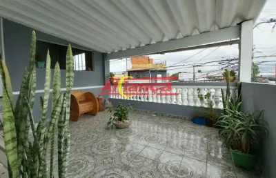 Casa terreno 250m², 6 dormitórios sendo 1 suíte, 5 banheiro e 2 vagas - jardim cumbica - guarulhos