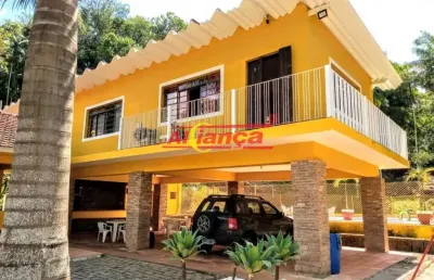 Chácara / sítio com 4 quartos à venda na Estrada da Peinha, 1700, Chácara Bananal, Arujá