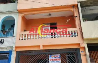 Sobrado com 6 dormitórios a venda, 125 m² jardim guaracy - guarulhos/sp