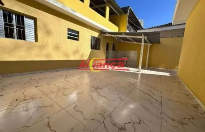 Linda casa térrea no jd. maia 3 quartos- 1 suíte -  10 vagas  residencial e comercial