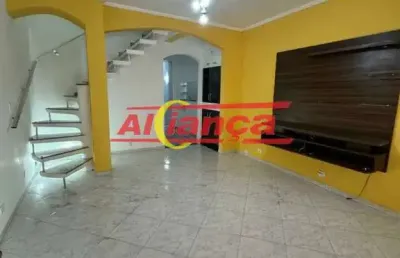 Sobrado a venda com 2 quartos, 3 banheiros, vila barros -guarulhos-gru/sp.