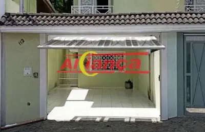 Sobrado com 3 quartos e 4 vagas - vila yaya / guarulhos