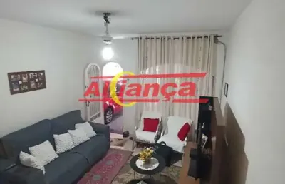 Sobrado com 3 dormitórios à venda - jardim santa mena / guarulhos