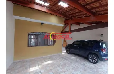 Casa térrea com 4 dormitórios e 4 vagas, 190 m²  - jardim paraventi - guarulhos