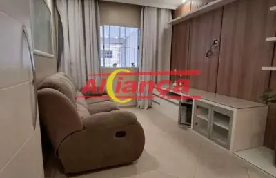 Sobrado para venda com 3 dormitórios, porteira fechada - jardim paraventi / guarulhos