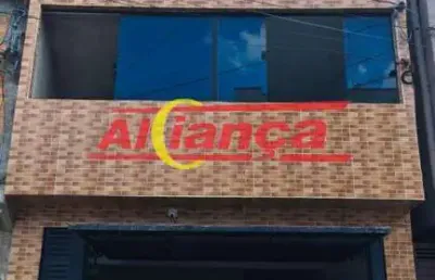 Sobrado com 8 quartos, 6 banheiros, 1 vagas de gararem coberta  no jd. são manoel em guarulhos, sp