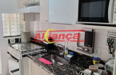 Apartamento com 3 dormitórios à venda, 65m² - picanço - guarulhos/sp