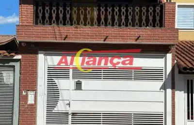 Sobrado com 3 dormitorios á venda , com vista panorâmica no pq. continental 1 / guarulhos!!!!!!