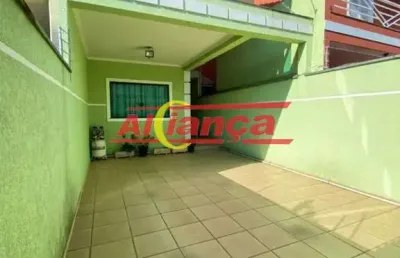Sobrado 3 quartos 1 suíte na jd. zaira centro de guarulhos - 4 vagas 170m² comercial e residencial