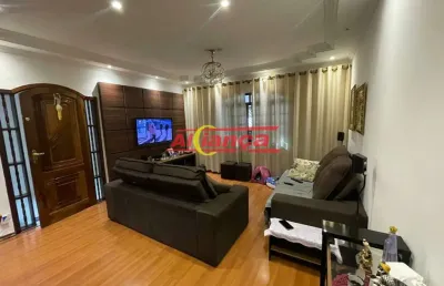 Sobrado com 182m² sendo 3 doromtiórios 1 suite - jardim santa clara - guarulhos/sp