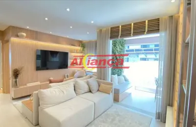 Apartamento com 2 dormitórios à venda, 56,84 m² - picanço - guarulhos/sp