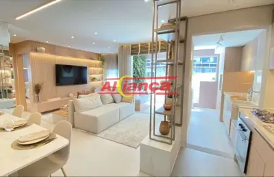 Apartamento com 2 dormitórios à venda, 57,34 m² - picanço - guarulhos/sp