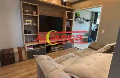 Apartamento com 3 dormitórios à venda, 76,50m² - vila galvão ? guarulhos/sp