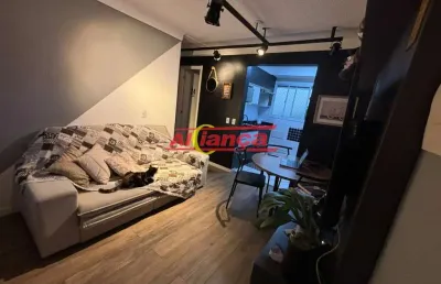 Apartamento com 2 dormitórios à venda, 37,38 m² - jardim albertina - guarulhos - sp