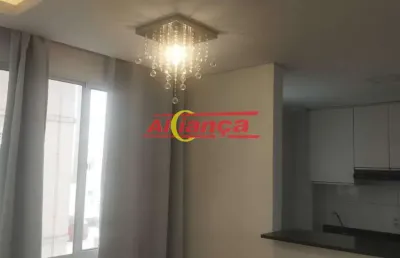 Apartamento 2 quartos, 1 vaga garagem coberta, cozinha com forno/fogão no são joão em guarulhos, sp