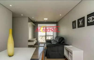 Apartamento à venda com 2 dormitórios 69m²-picanço-guarulhos