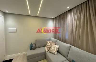 Apto 3 dormitoris  com suite, porteira fechada - guarulhos