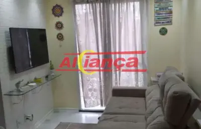 Apartamento com 2 dormitórios à venda, 45 m² - jardim cumbica - guarulhos/sp