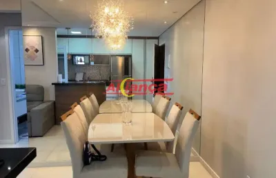 Apartamento com 2 dormitórios à venda, 55 m² - parque continental - guarulhos/sp