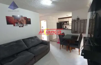 Apartamento com 2 dormitórios à venda, 45 m² - agua chata  - guarulhos/sp