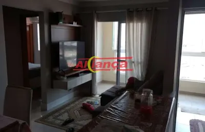 Apartamento com 2 dormitórios à venda, 57 m² - pq continental i ? guarulhos/sp