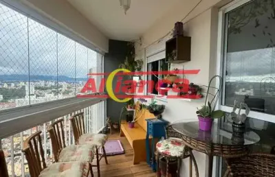 Apartamento com 2 dormitórios à venda, 82 m² - gopoúva - guarulhos - sp