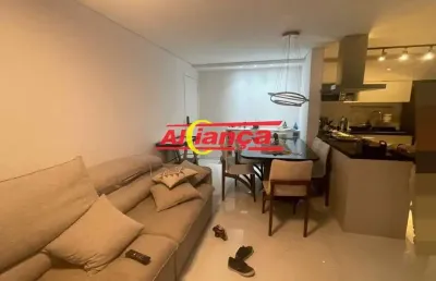 Apartamento com 2 dormitórios à venda, 72 m² - jardim flor da montanha - guarulhos/sp